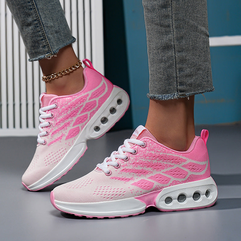 Damen Air-Cushioned Leichte Lauf-Sneaker Fudus