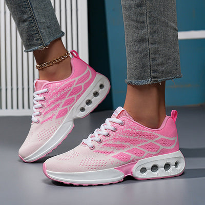 Damen Air-Cushioned Leichte Lauf-Sneaker Fudus
