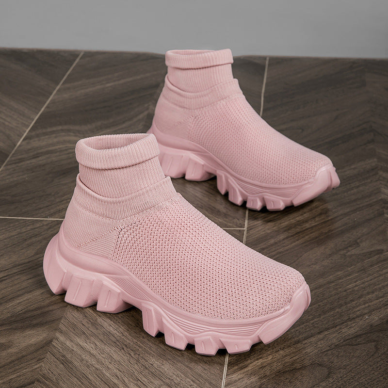 Damen High-Top Atmungsaktive Fitness Sneakers Fudus