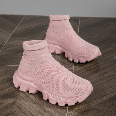 Damen High-Top Atmungsaktive Fitness Sneakers Fudus