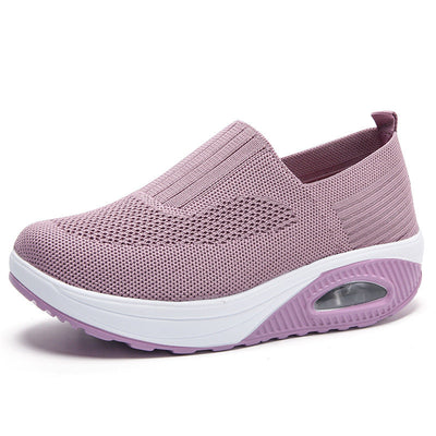 Damen Slip-On Atmungsaktive Lauf-Sneaker Fudus