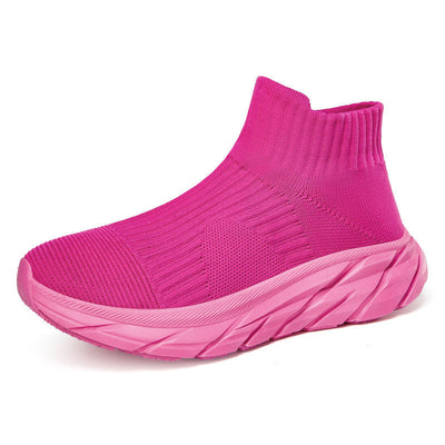 Damen High-Top Performance Strick-Sneaker mit Dämpfung Fudus