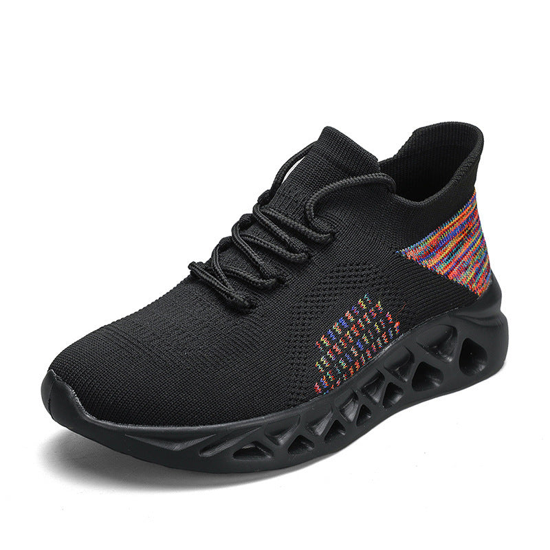 Damen Leichtgewicht Atmungsaktive Lauf Sneakers mit Stoßdämpfungstechnologie Fudus