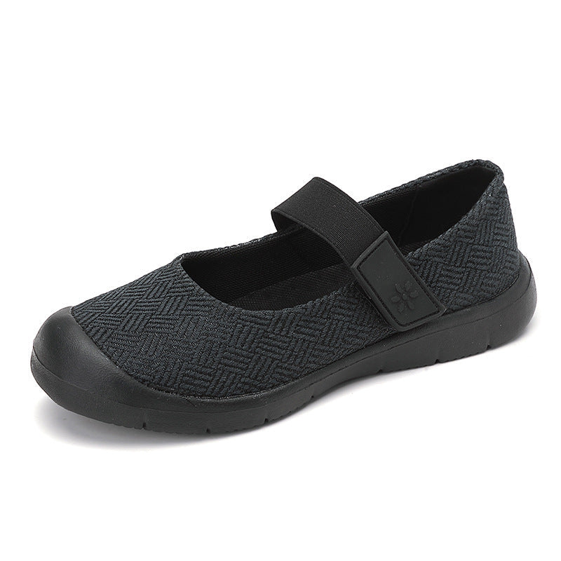 Damen verstellbare Riemen Casual Flats Fudus