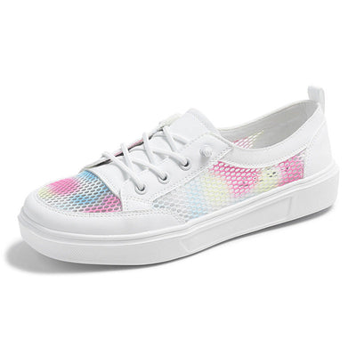 Damen Leichte Mesh Schnürsneaker Fudus
