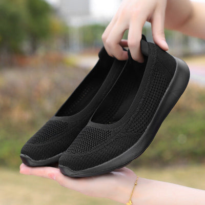 Damen atmungsaktive Slip-On Sneakers mit Adaptive Fit Technologie Fudus