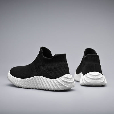 Damen Stretch-Strick Slip-On Sneakers Fudus