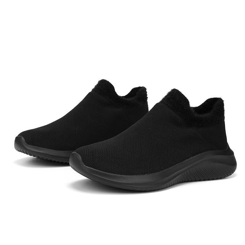 Damen Bequeme Slip-On Strick-Sneaker Fudus