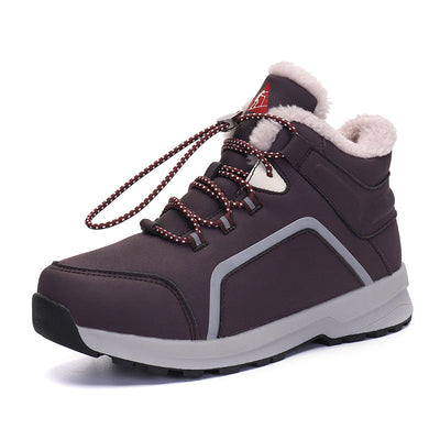 Damen isolierte Wanderschuhe mit plüschigem Futter Fudus