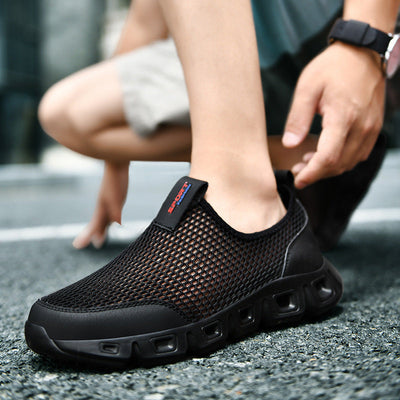 Damen Atmungsaktive Slip-On Mesh Sneaker Fudus
