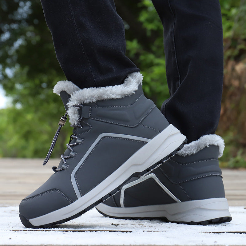 Damen isolierte Wanderschuhe mit plüschigem Futter Fudus