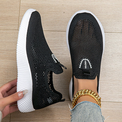 Damen Atmungsaktive Mesh Slip-On Sneakers Fudus