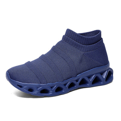 Damen Leichte Slip-On Sport Sneakers mit Atmungsaktivem Mesh-Design Fudus