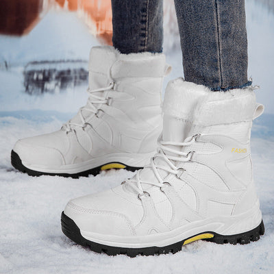 Damen Isolierte Winter Wanderschuhe mit Kunstfellfutter Fudus