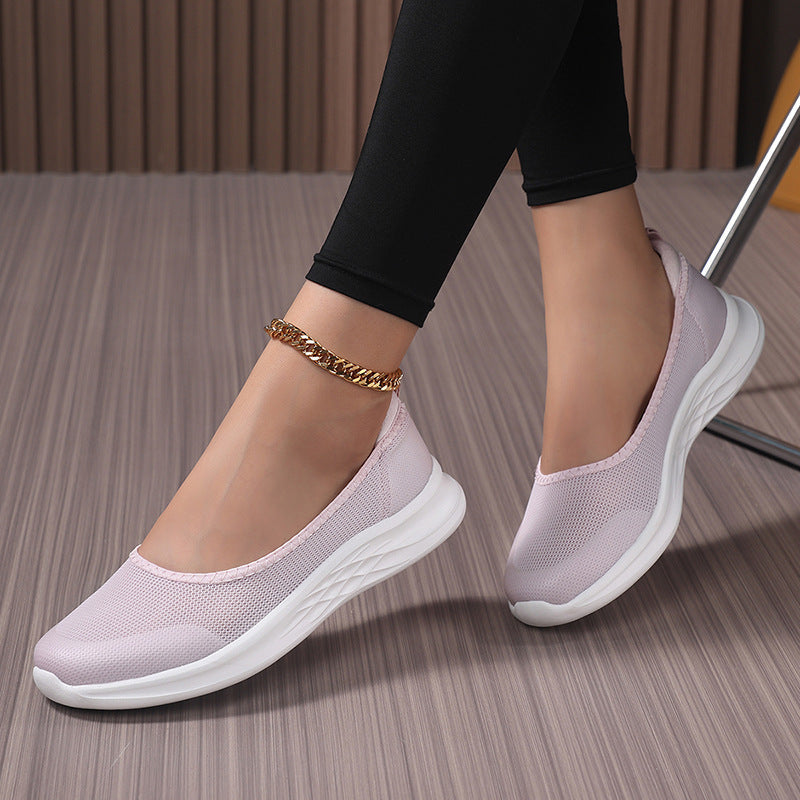 Damen Leichte Slip-On Freizeitschuhe Fudus