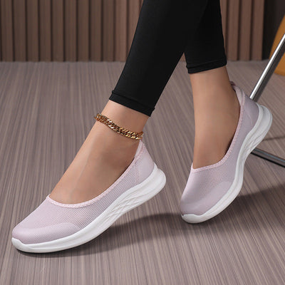 Damen Leichte Slip-On Freizeitschuhe Fudus