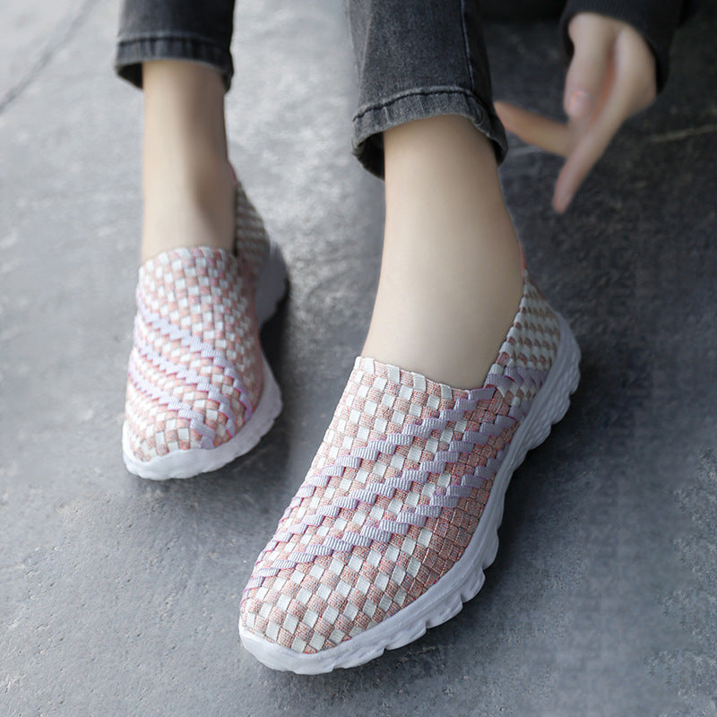 Damen Atmungsaktive Memory-Schaum Slip-On Sneaker Fudus