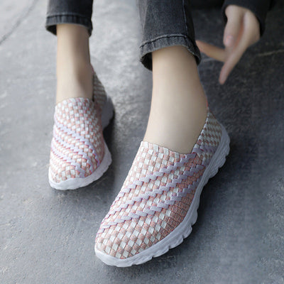 Damen Atmungsaktive Memory-Schaum Slip-On Sneaker Fudus