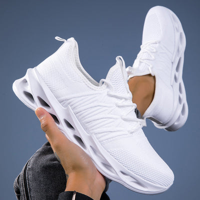 Unisex Leichtgewicht Atmungsaktive Lauf Sneakers mit Verbesserter Dämpfung Fudus