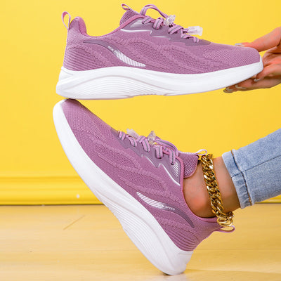 Damen Leichte Stoßdämpfende Lauf-Sneaker Fudus