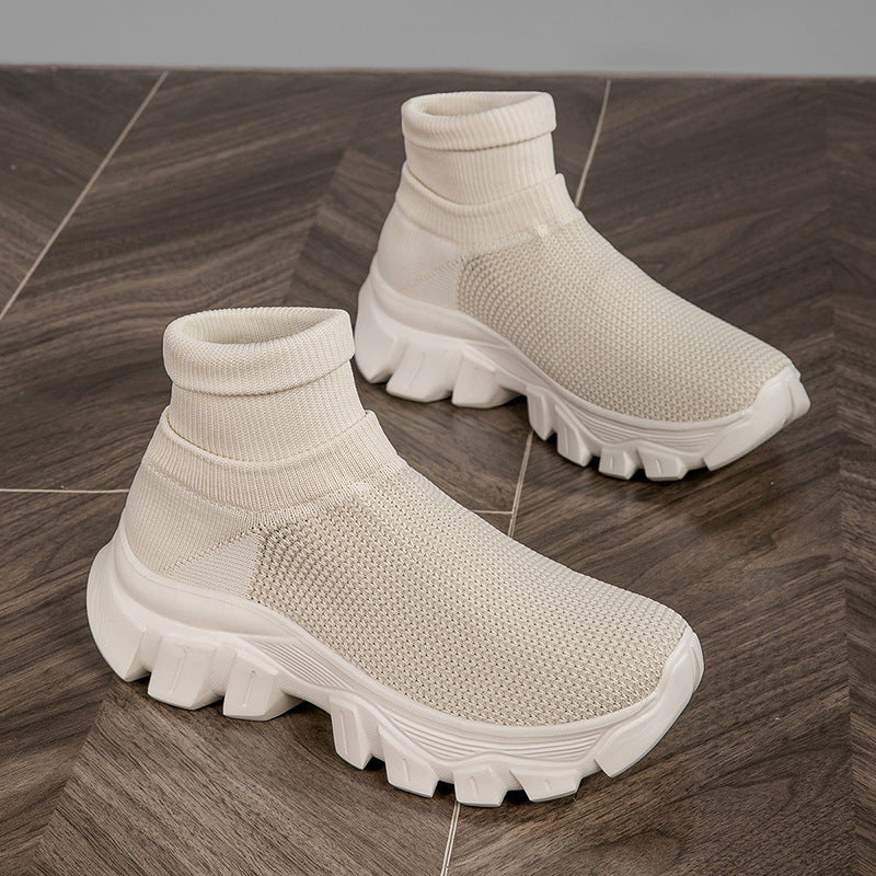 Damen High-Top Atmungsaktive Fitness Sneakers Fudus