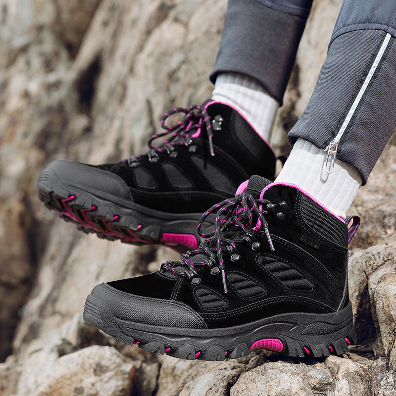 Damen langlebige wasserdichte Wanderschuhe mit hochgriffiger Sohle Fudus