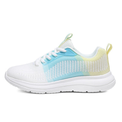 Damen Atmungsaktive Strick Lauf Sneaker Fudus