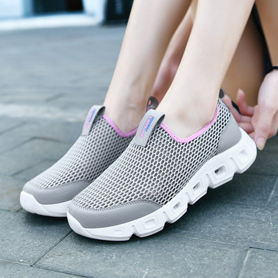Damen Atmungsaktive Slip-On Mesh Sneaker Fudus