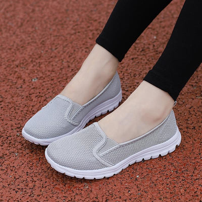 Damen Leichte Slip-On Walking Schuhe Fudus