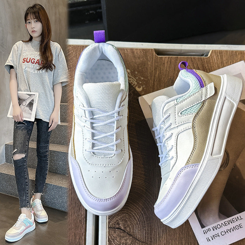 Damen Leichte Athletic Sneakers mit Atmungsaktiver Mesh-Belüftung und Gepolsterter Sohle Fudus