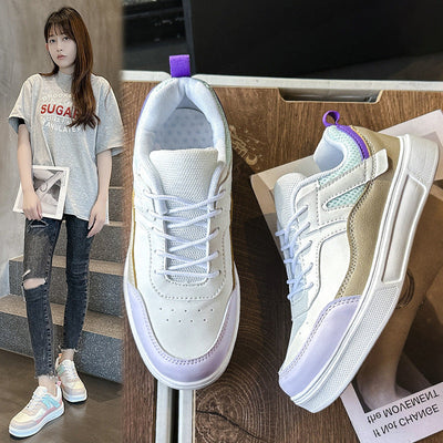 Damen Leichte Athletic Sneakers mit Atmungsaktiver Mesh-Belüftung und Gepolsterter Sohle Fudus