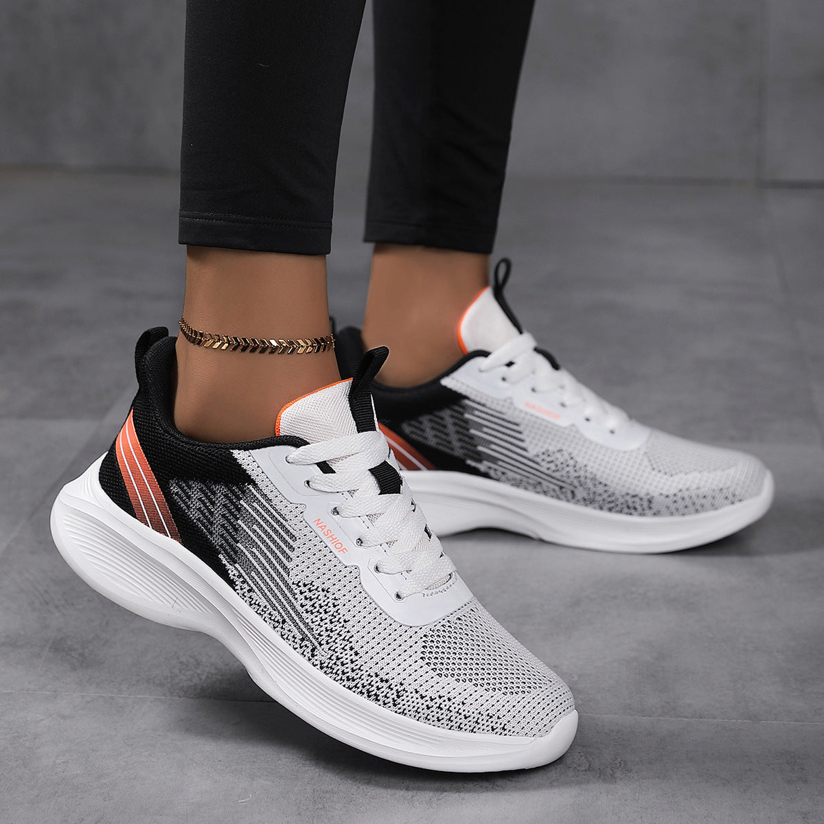 Damen Atmungsaktive Leichte Laufschuhe mit Verbesserter Komfort und Unterstützung Fudus