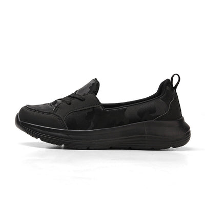 Damen Freizeit Slip-On Walking Sneakers Fudus