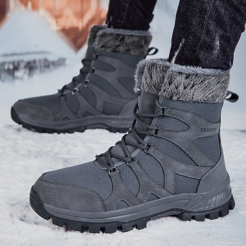 Damen Isolierte Winter Wanderschuhe mit Kunstfellfutter Fudus