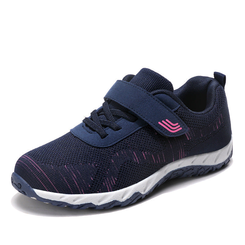 Damen Vielseitige Komfort Sport Sneakers mit verstellbarem Riemen Fudus