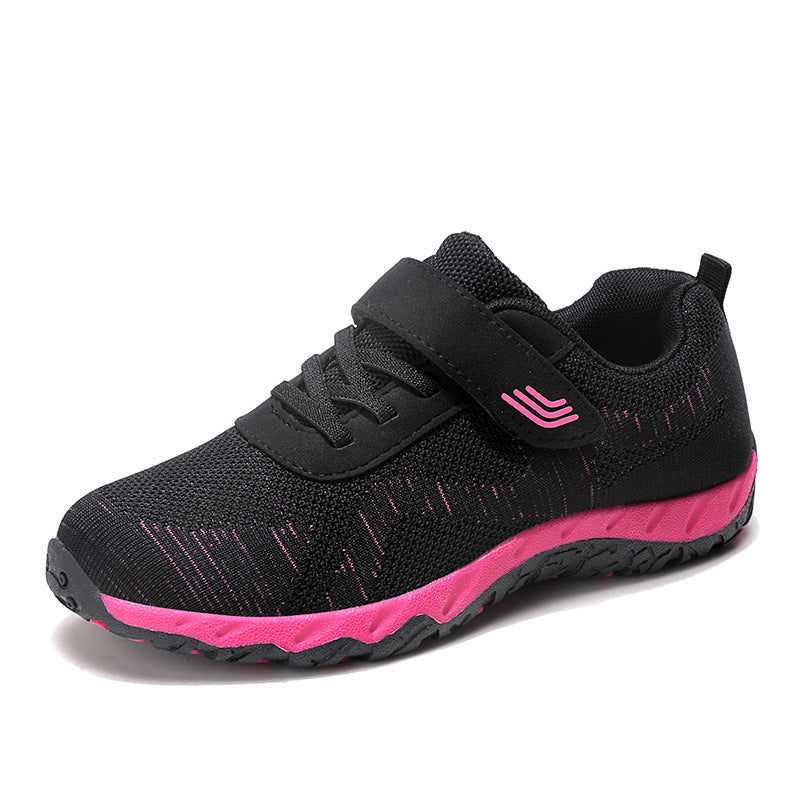 Damen Vielseitige Komfort Sport Sneakers mit verstellbarem Riemen Fudus