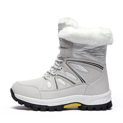 Damen isolierte Schneestiefel mit Kunstpelzfutter Fudus
