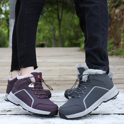 Damen isolierte Wanderschuhe mit plüschigem Futter Fudus