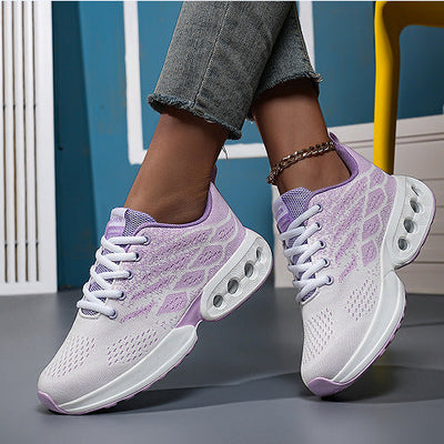Damen Air-Cushioned Leichte Lauf-Sneaker Fudus