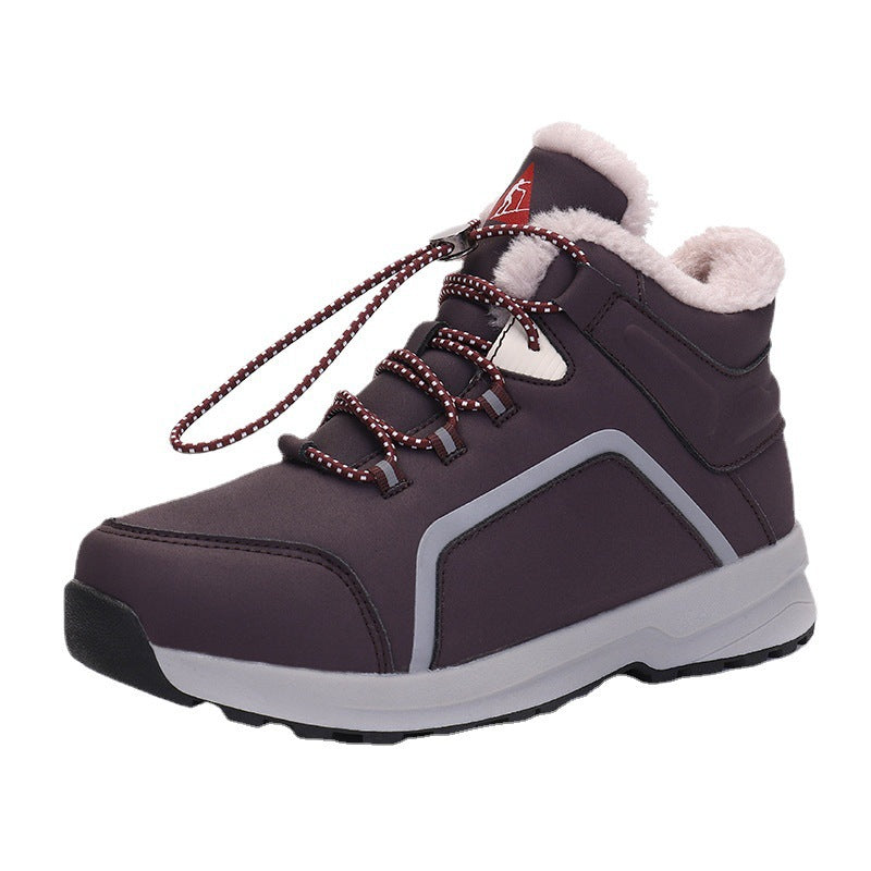 Damen isolierte Wanderschuhe mit plüschigem Futter Fudus