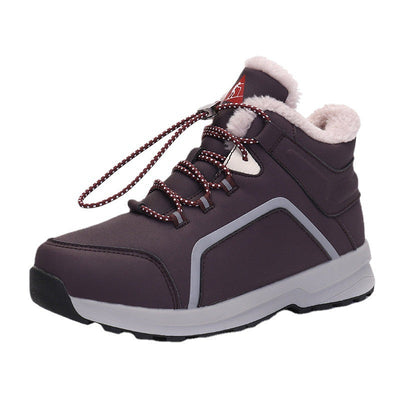 Damen isolierte Wanderschuhe mit plüschigem Futter Fudus