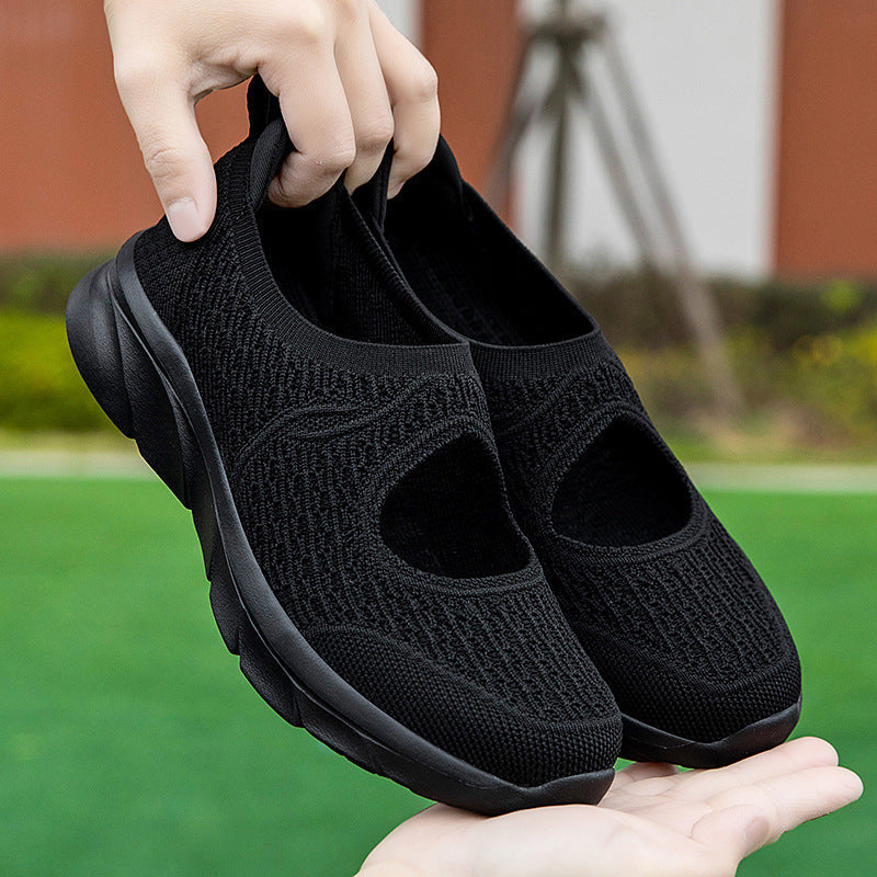 Damen Atmungsaktive Slip-On Performance Sneakers mit strukturiertem Support Fudus
