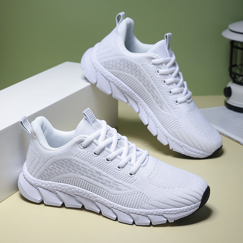 Damen Leichte Lauf Sneakers mit Atmungsaktivem Strick-Obermaterial Fudus