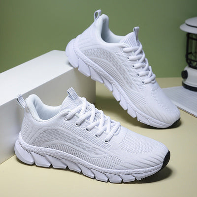 Damen Leichte Lauf Sneakers mit Atmungsaktivem Strick-Obermaterial Fudus