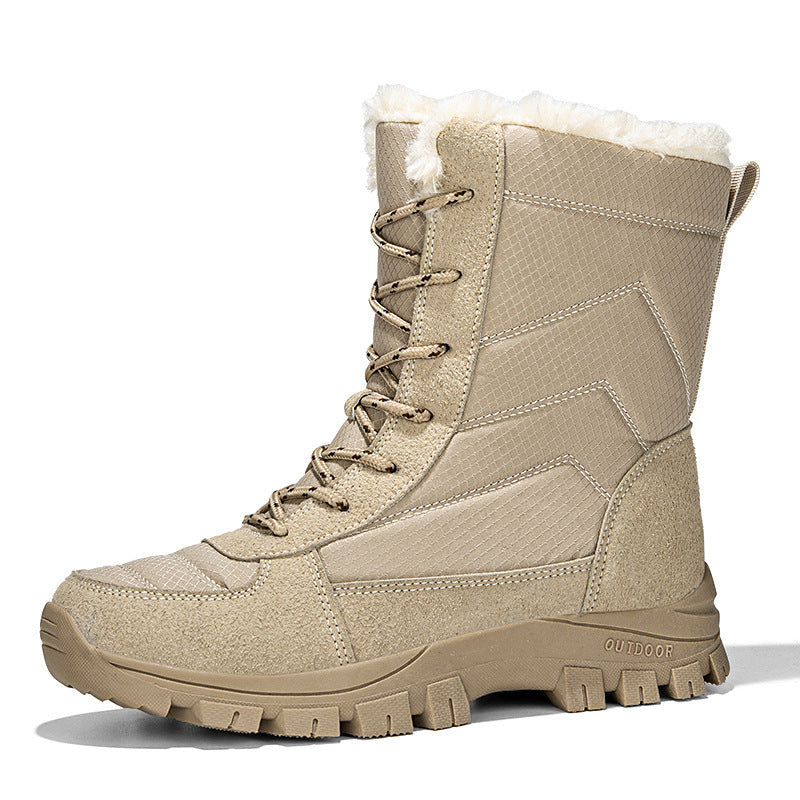Damen isolierte Winterstiefel mit gemütlichem Kunstfellfutter Fudus