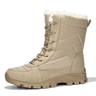 Damen isolierte Winterstiefel mit gemütlichem Kunstfellfutter Fudus