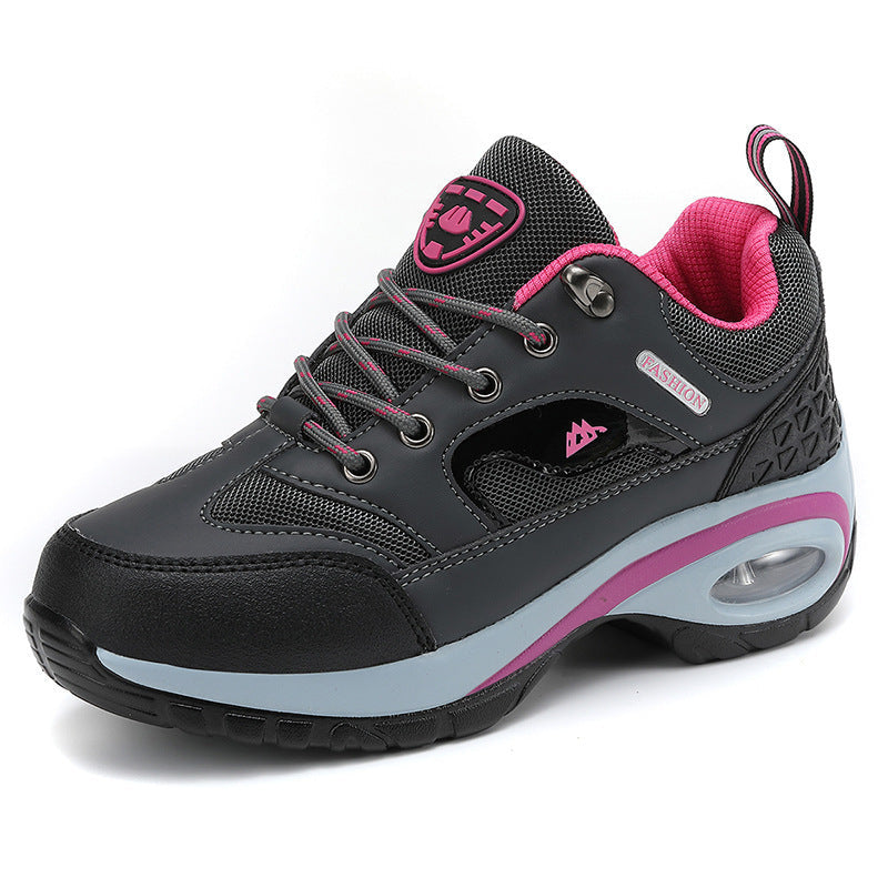 Damen leichte luftgepolsterte Sneakers mit atmungsaktiven Mesh-Panels Fudus