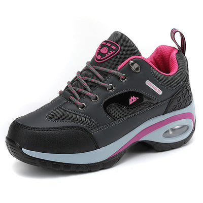 Damen leichte luftgepolsterte Sneakers mit atmungsaktiven Mesh-Panels Fudus