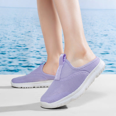 Damen atmungsaktive Slip-On Aqua Turnschuhe Fudus