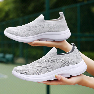 Damen Leichte Slip-On Lauf Sneakers Fudus